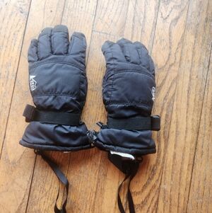 REI Co-op Black Winter Gloves Kids Size S